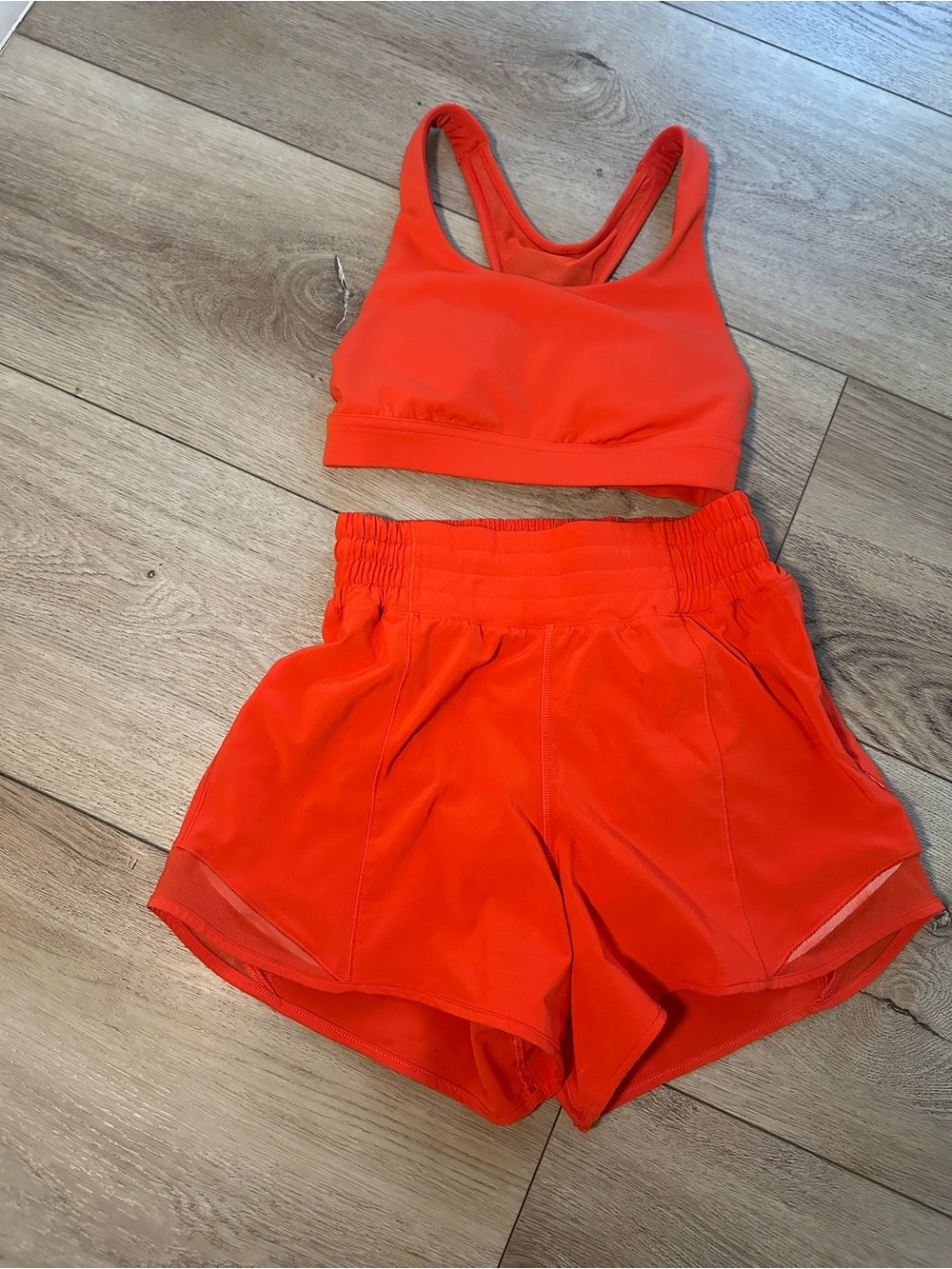 lululemon athletica Women's Athletic Shorts - Bright Orange